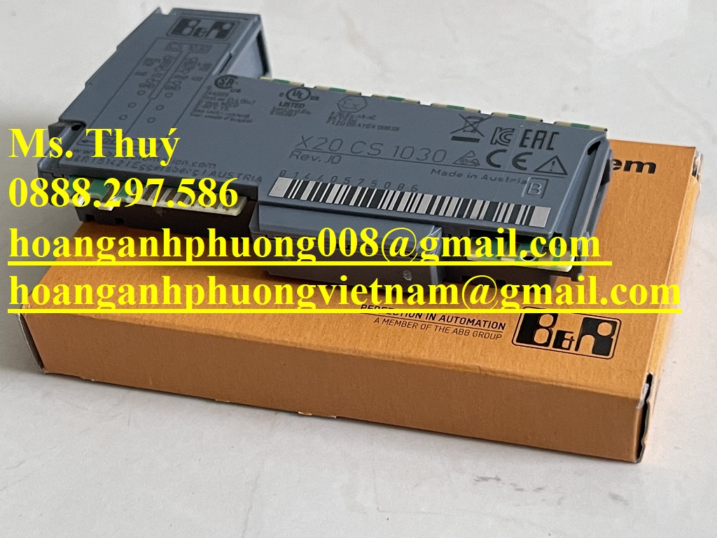 Chuyên module giao tiếp chính hãng B&R - X20CS1030